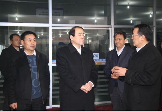 济宁市委书记马平昌到华体会公司莅临视察指导