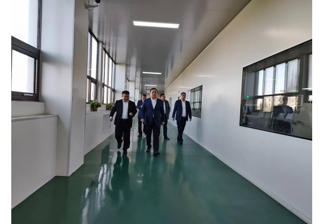 电力集团贾安刚到华体会调研