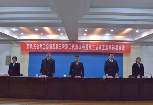 党建带工建，开年谱新篇 华体会公司工会第四届三次职工代表大会召开