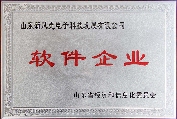 华体会电子公司顺利通过2013年山东省软件企业认证
